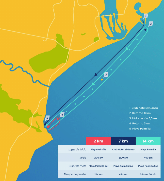 Los Cabos Open Water Challenge Route