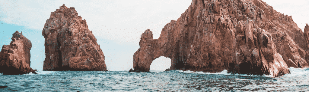 Cabo rocks in Mexico